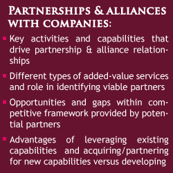 Partnerships and Alliances With Companies